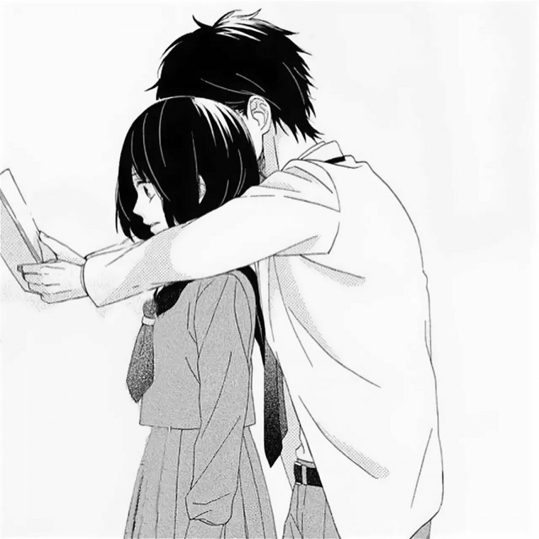 Аниме обнимашки