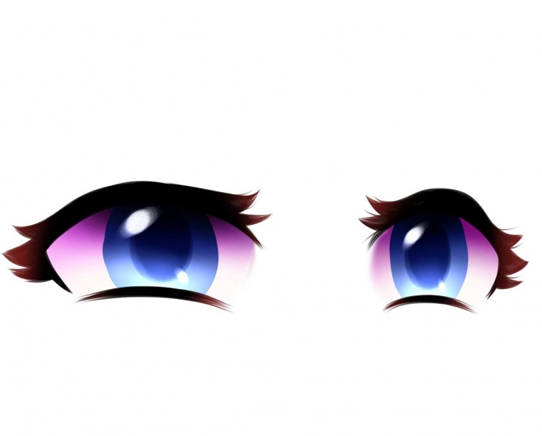 Лицо с тямкои аниме