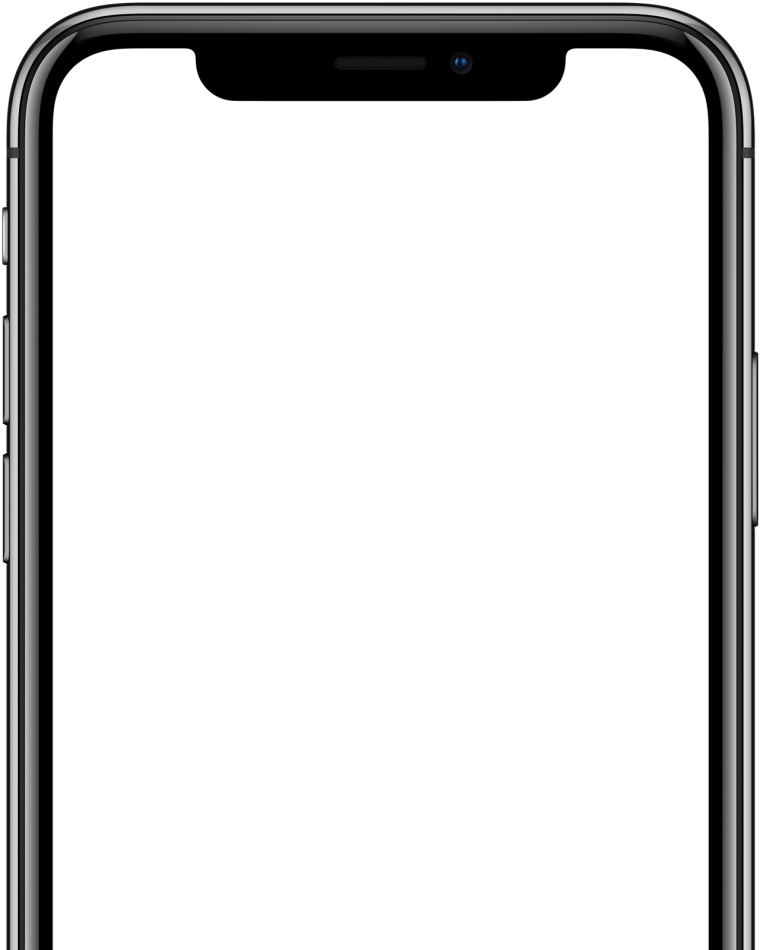 Экран iphone x PNG