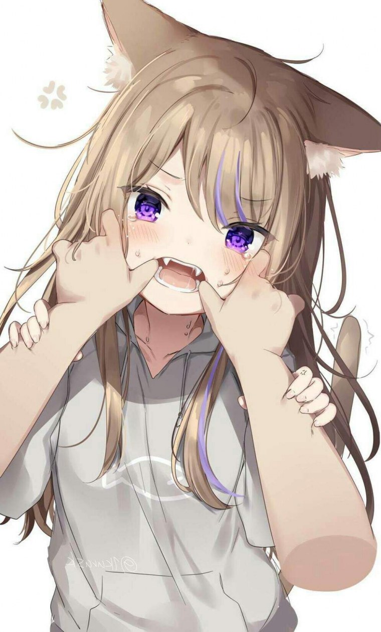 Аниме тян с ушками