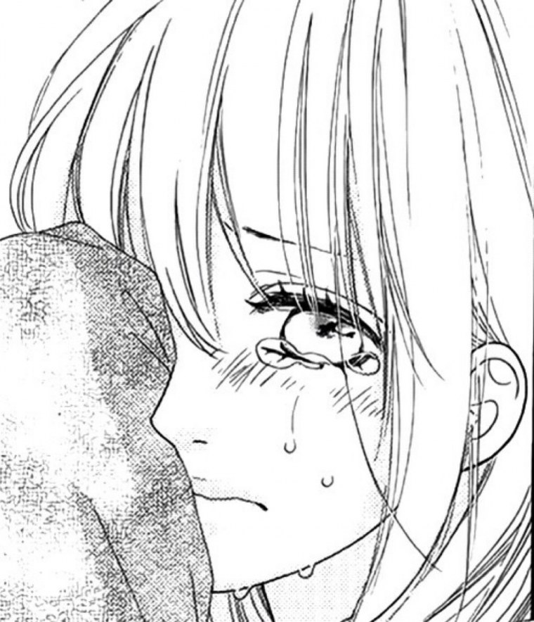 Аниме карандашом грустные