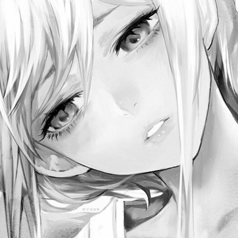 Аниме карандашом грустные