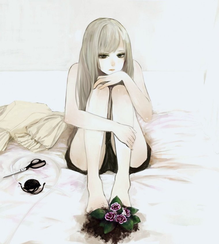 Аниме грусть одиночество