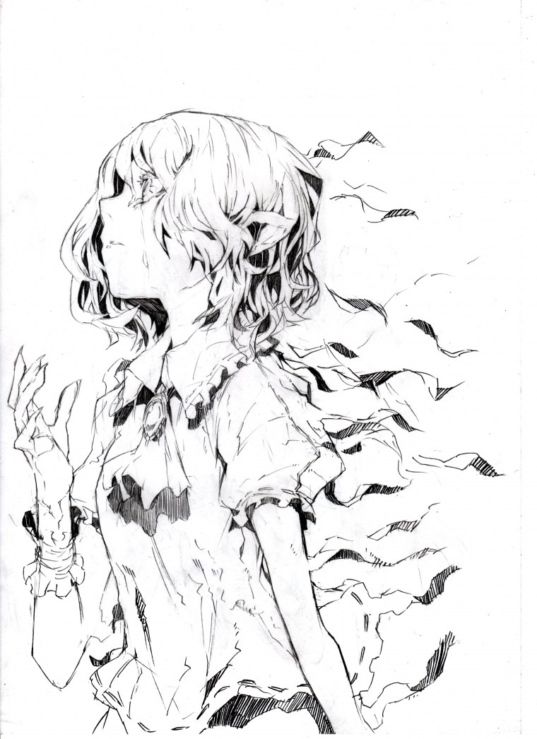 Рисунки карандашом грустные