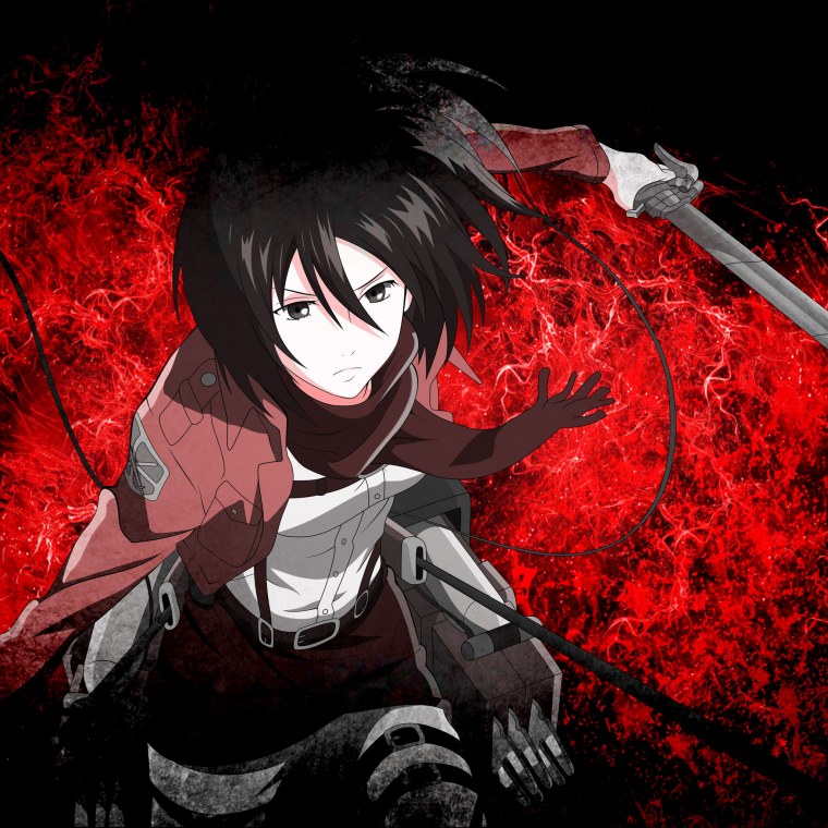 Атака титанов Микаса Аккерман