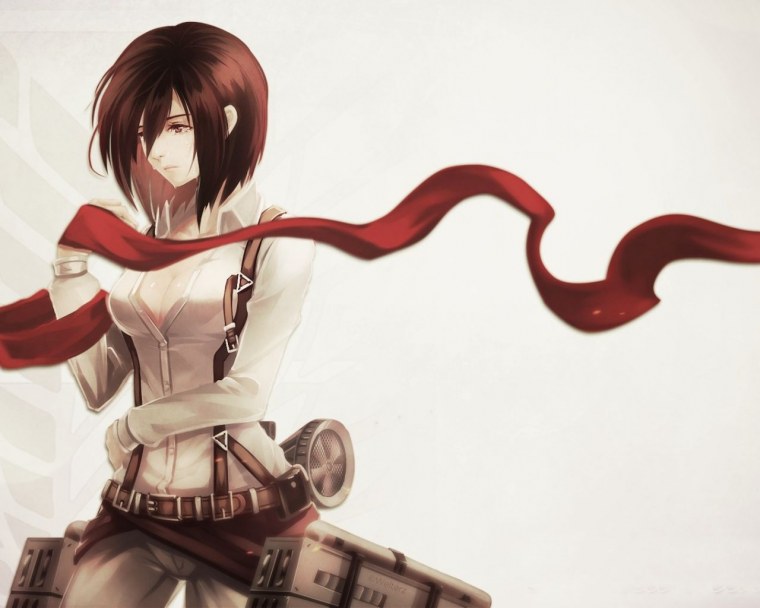 Атака титанов Микаса