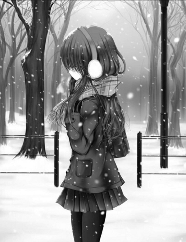 Аниме Эстетика грусть