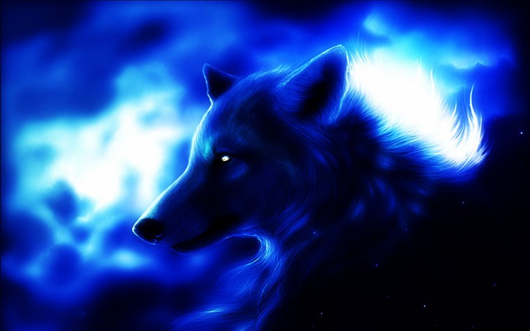 Синий волк
