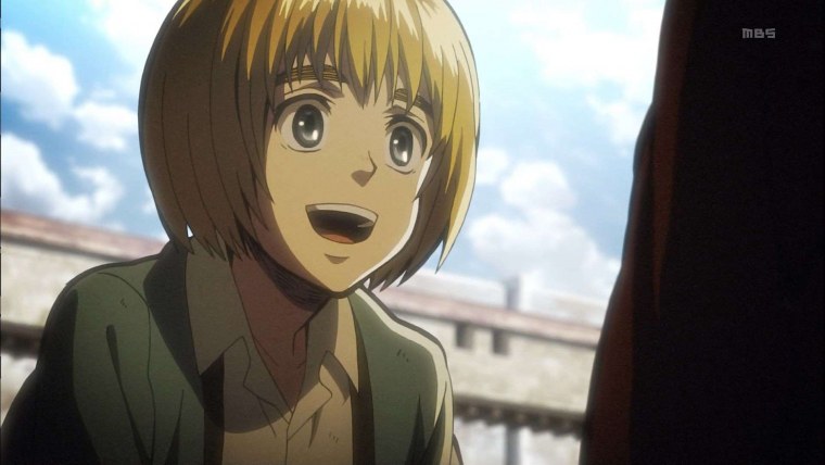 Атака титанов армин плачет