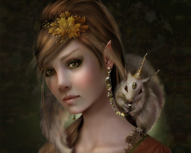 Пышногрудые девушки фэнтези