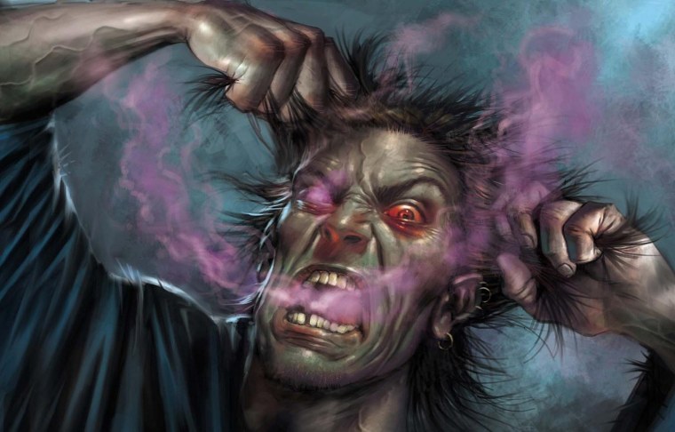 Священник киберпанк