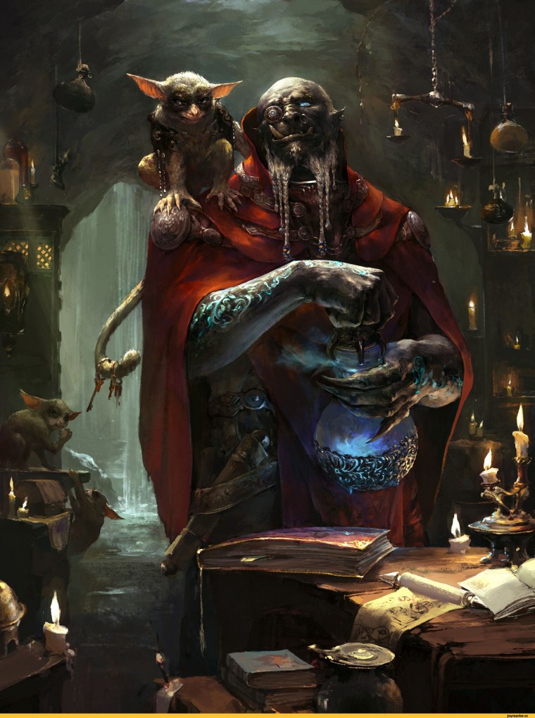 Орк маг ДНД