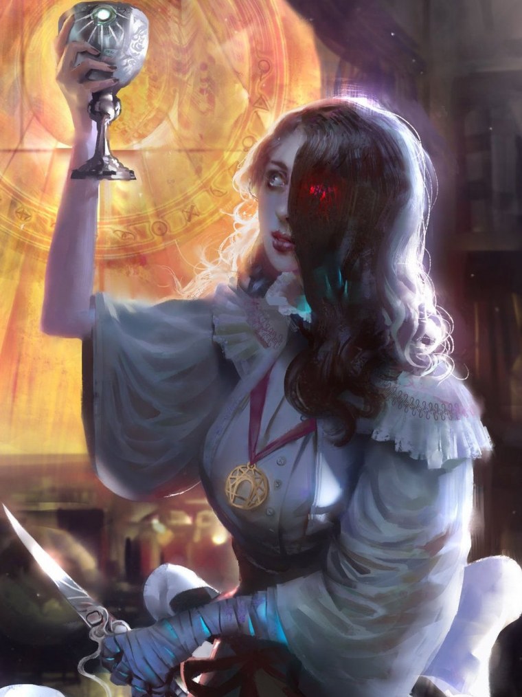 Dark Souls 3 Пиромант арт