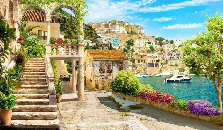 Терраса в средиземноморском стиле