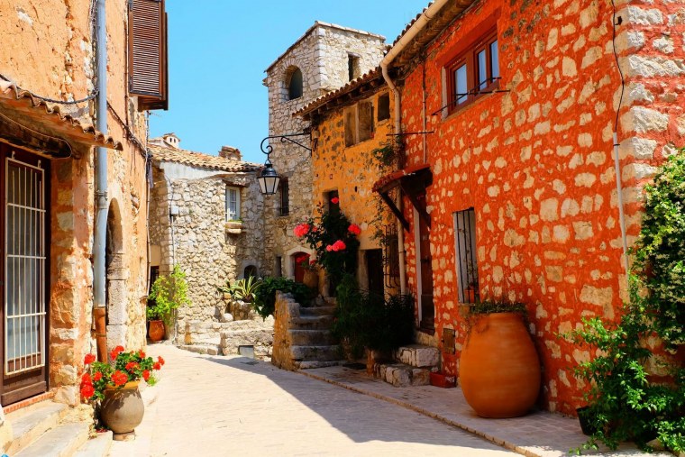 Фреска панно итальянские улочки