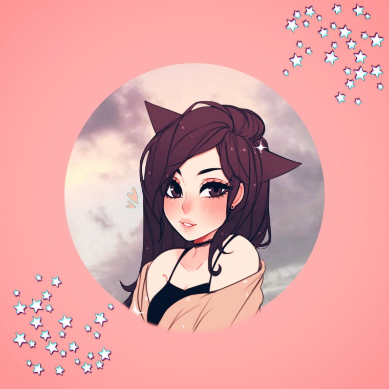 Арты в стиле тумблер