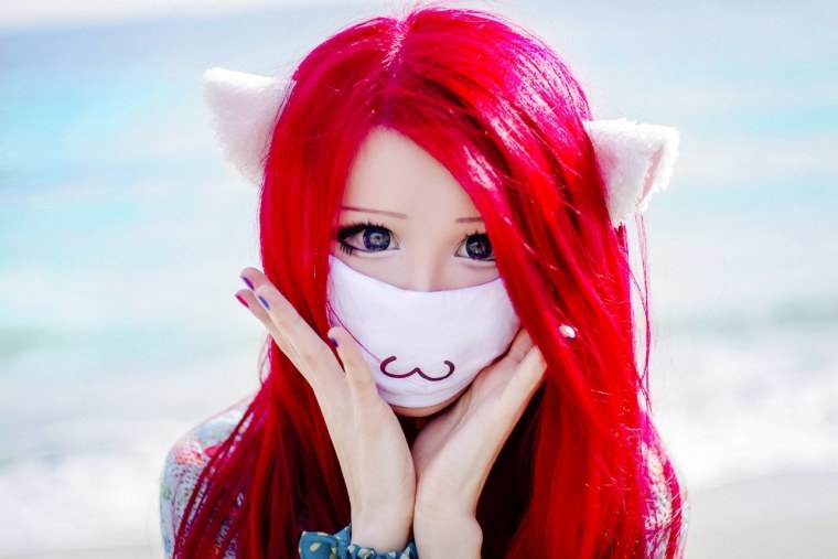 Аниме фиолетовый