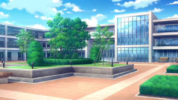 Гача лайф фон школа улица