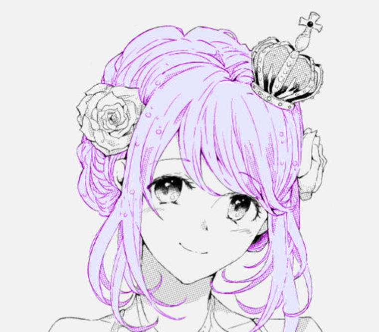 Аниме черно белое