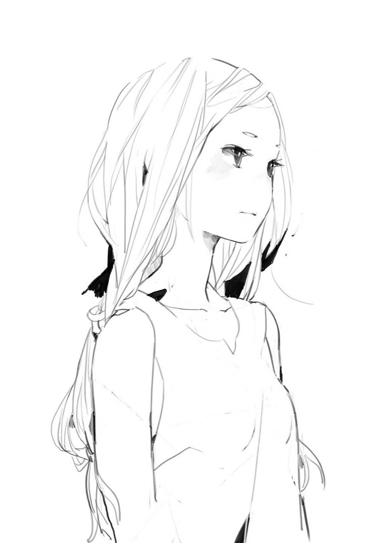 Красивые черно белые арты