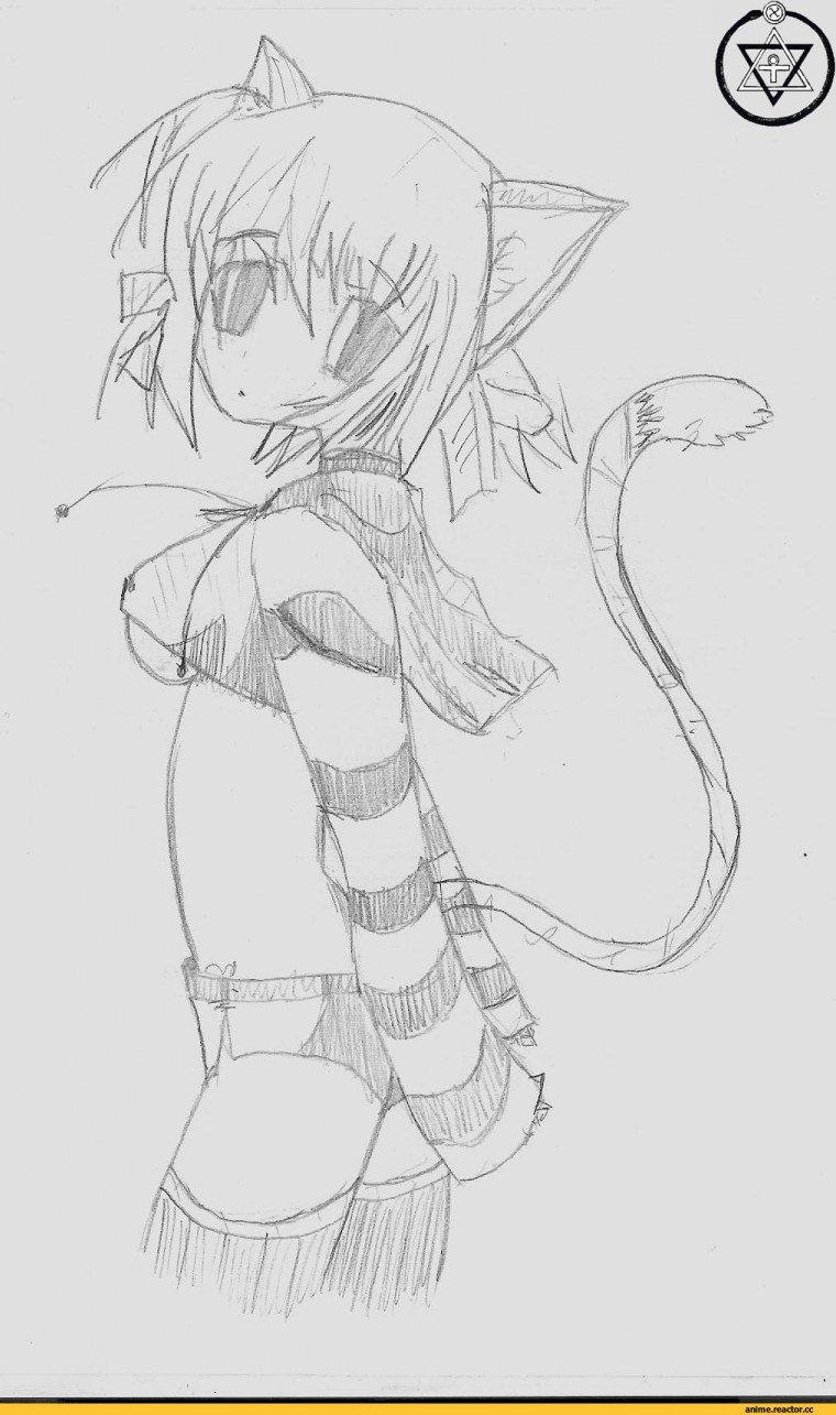 Милое аниме для срисовки