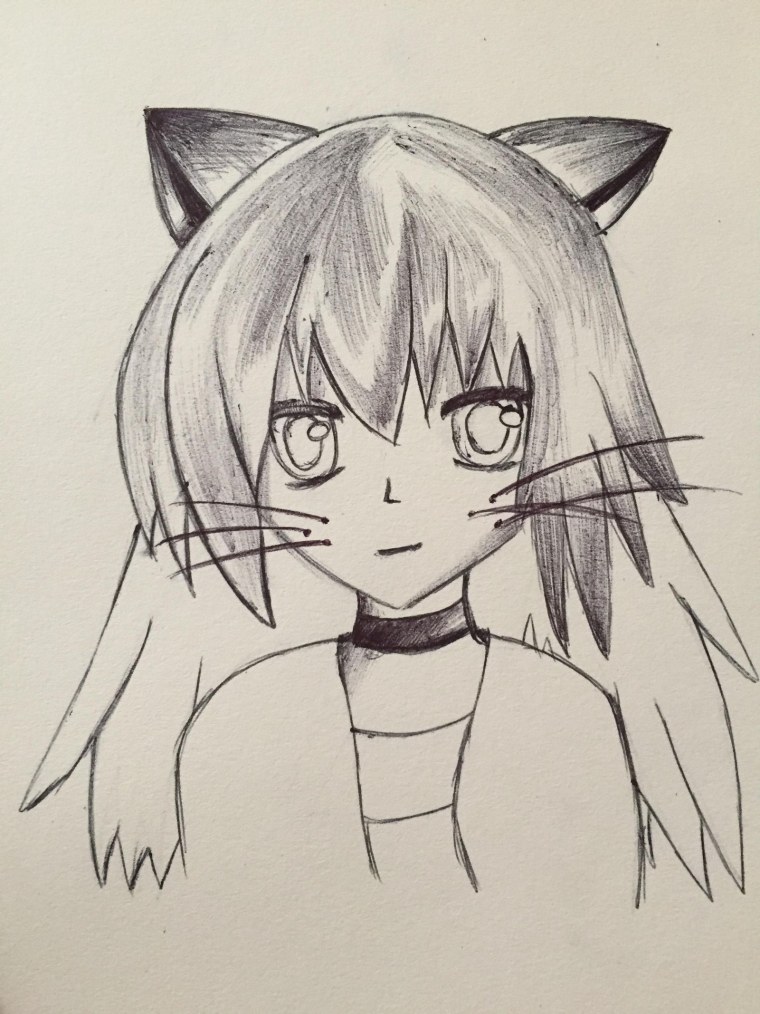 Аниме девушки неко