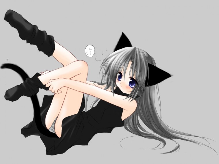 Рисунки аниме девочек для срисовки котики