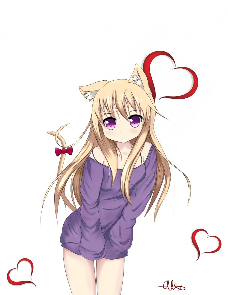 Рисунки для срисовки няшки