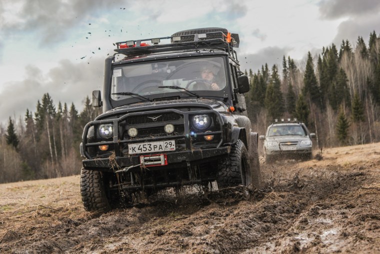 УАЗ Хантер покатушки