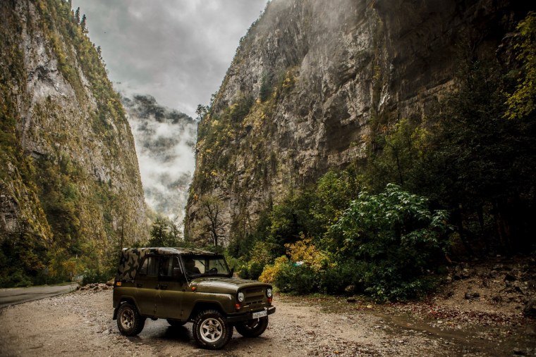 Джиппинг УАЗ Патриот Абхазия