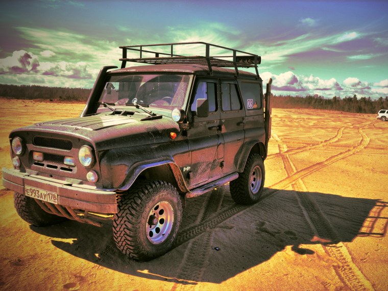 Тюнингованный УАЗ 469