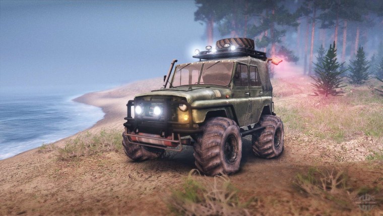 УАЗ 469 Spin Tires 2014