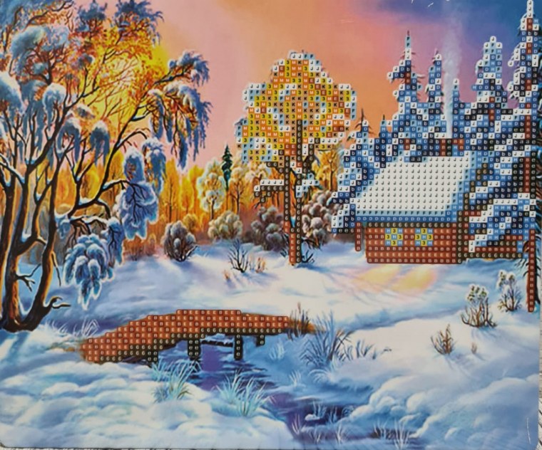 Заснеженные деревья