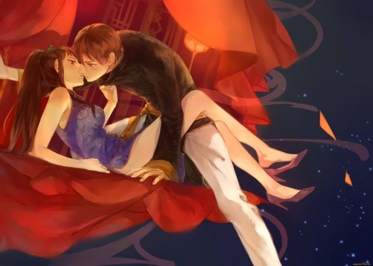Аниме любовь романтика страсть