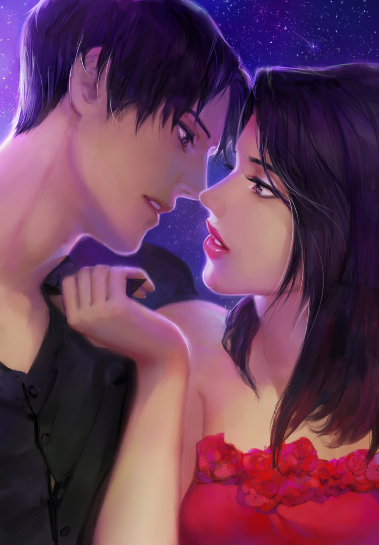 Атака титанов Криста и Имир Юри