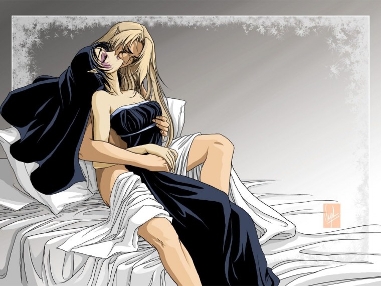 Нежный поцелуй аниме