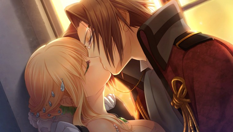 Аниме пары спят