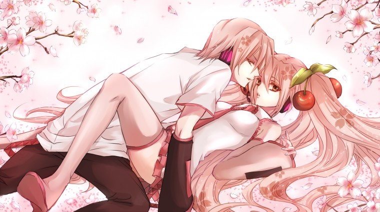 Хвост феи Люси и Нацу в постели