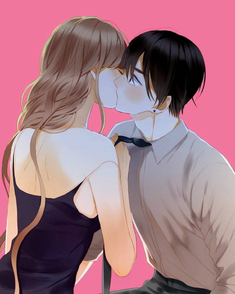 Невинный поцелуй аниме