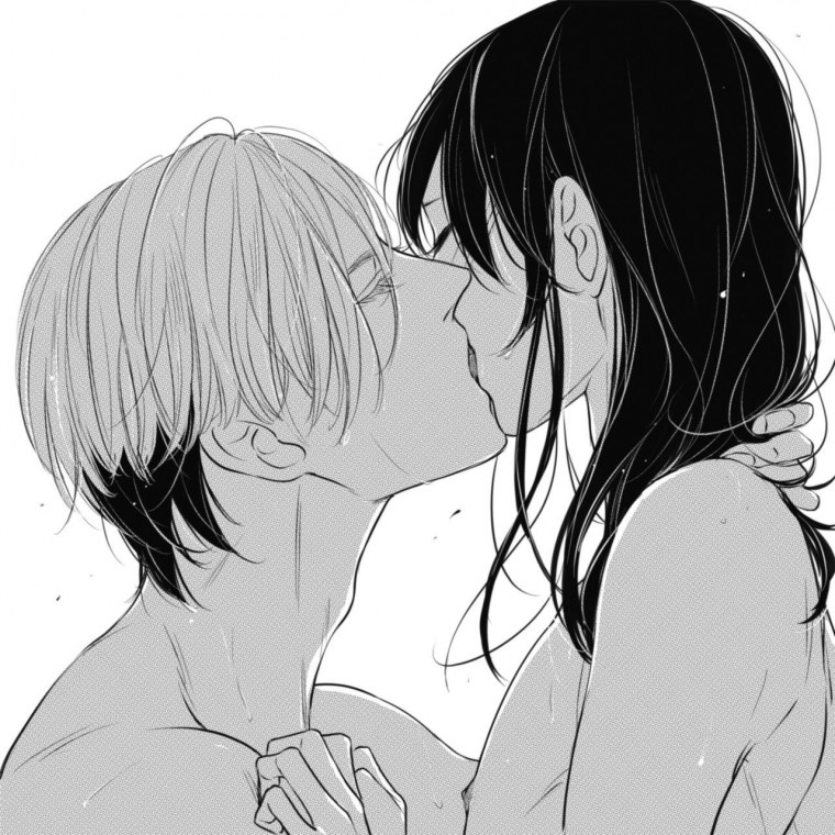 Аниме страсть в кровати