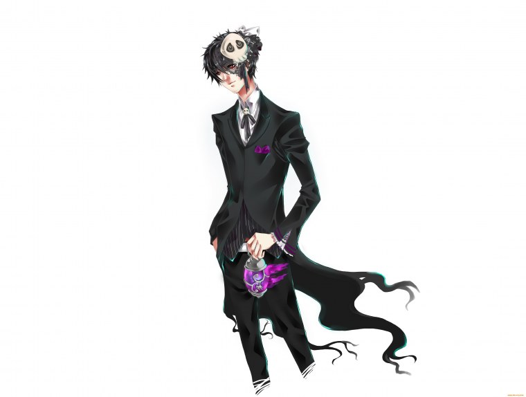 Мужчина в костюме арт