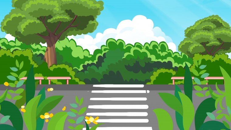 Детские фоны с дорогой