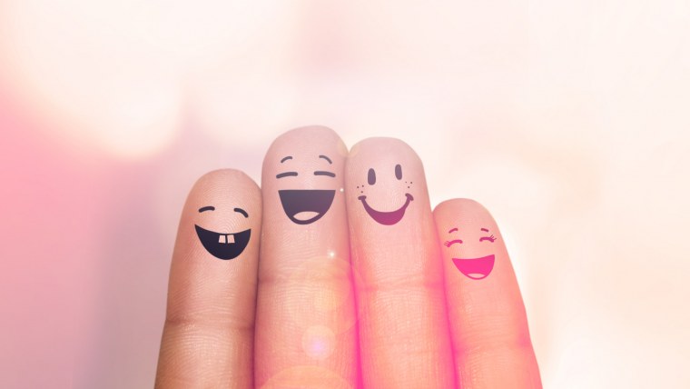 Рожицы на пальцах