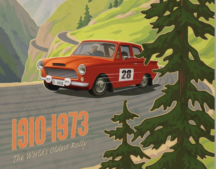 Плакаты автомобилей ралли