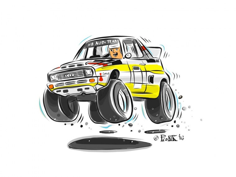Ралли рисунок