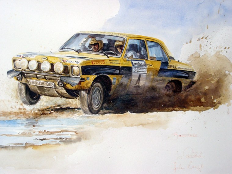 BMW 30 CSL Постер