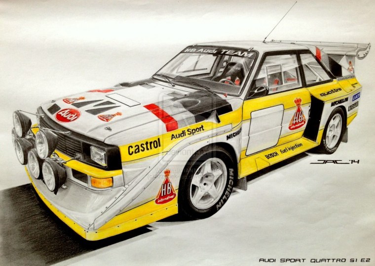 Раскраска раллийных машин