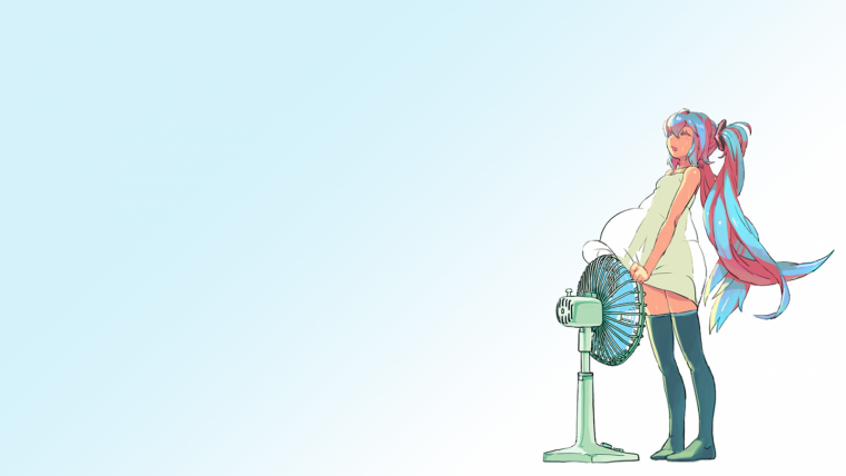 Vaporwave фон anime