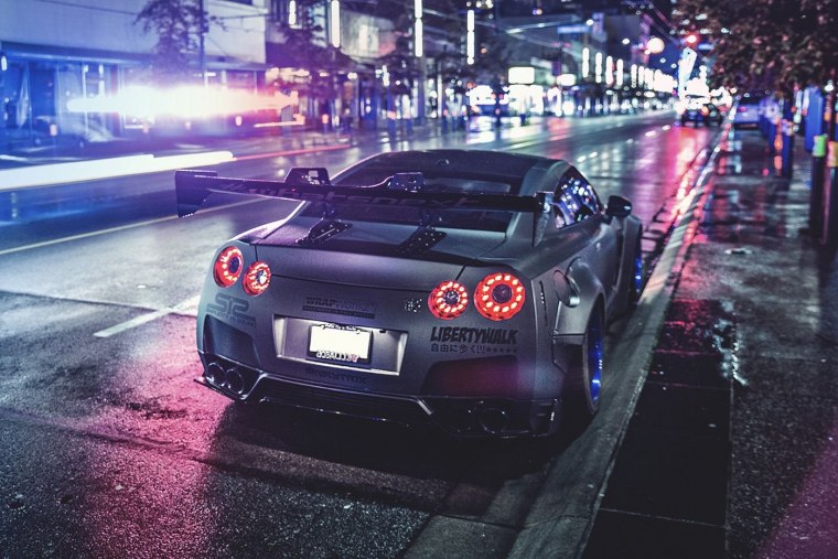 Nissan GTR r35 Night