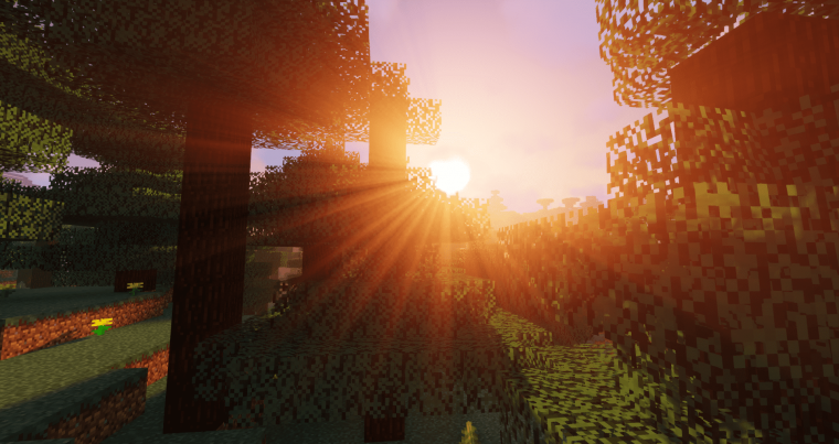 Майнкрафт 1.16 с шейдерами